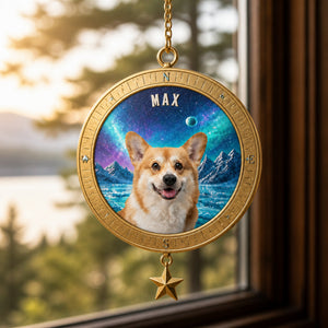 Custom Pet Photo Window Magnet with Name - Personalized 1 Layered Suncatcher with Charm fdd00bc3-e23e-41c8-a43b-26aac7641fe3.jpg