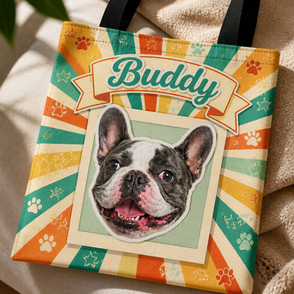 Custom Pet Photo + Name AOP Tote – Retro Pawburst Edition - Personalized AOP Tote fe037fcf-dff6-4831-8a9e-6e8a60c4e008.jpg