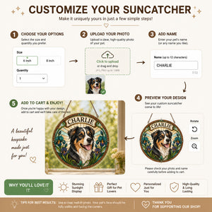 Custom Stained‑Glass Pet Portrait Suncatcher – Photo to Art with Name - Personalized Suncatcher Ornament fe14a14a-12b8-459c-b182-e005f058f824.jpg