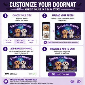 Halloween Beware of the Monsters Pet Portrait Doormat - Personalized Doormat fe2b700e-e9cd-4000-8ff4-1c2c7038021c.jpg