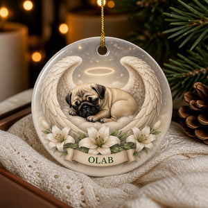 Angel Wings Pet Memorial Ornament - Pug Name - Personalized Ornament fe33b753-dc4f-43d1-917a-8b0de946972e.jpg