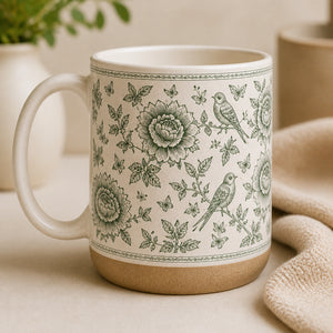 Custom Pet Toile Portrait Pottery Mug - Personalized Pottery Mug fe5c4281-8d07-41be-944e-bb81af625964.jpg