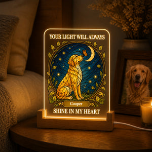 Pet Memorial Acrylic Night Light – Your Light Will Always Shine In My Heart - Personalized Acrylic Night Light fe64ed89-26dc-48ca-9e77-f0a0feddb97f.jpg