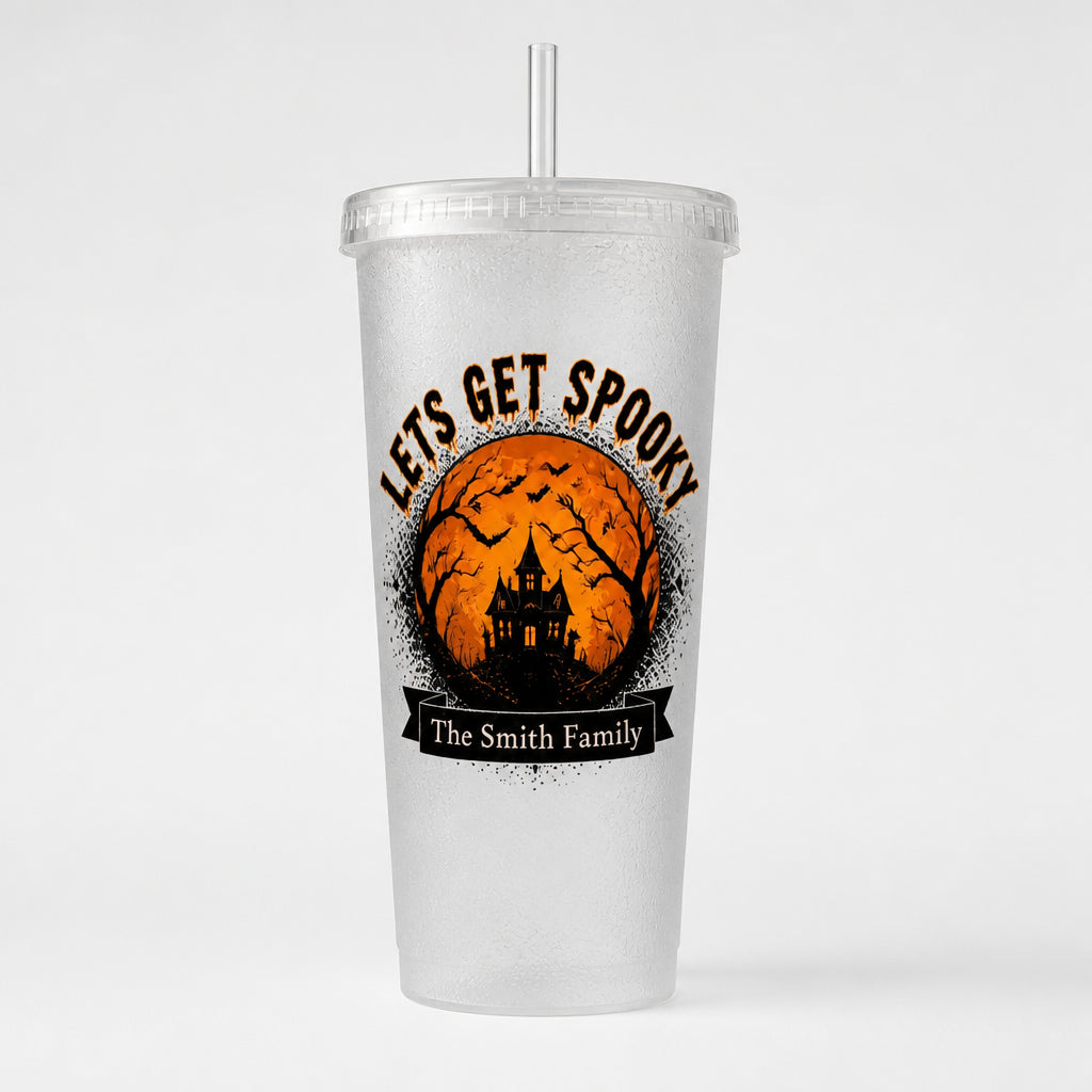 LETS GET SPOOKY Personalized Frosted Party Cup - Personalized Plastic Frosted Water Cup fe884eec-1ea3-4c88-a5e7-6d5efcdbb6c0.jpg