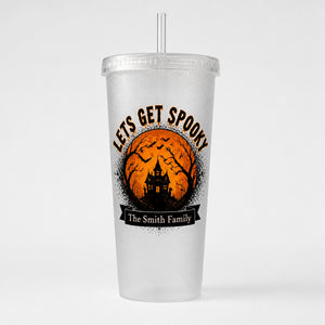 LETS GET SPOOKY Personalized Frosted Party Cup - Personalized Plastic Frosted Water Cup fe884eec-1ea3-4c88-a5e7-6d5efcdbb6c0.jpg