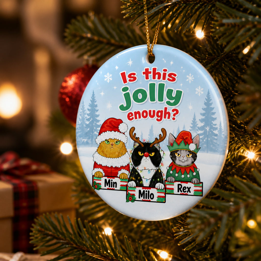 Is This Jolly Enough? Custom Pet Portrait Ornament (3 Pets) - Personalized Ornament fe88656c-eea5-48c4-9421-d09629974b3c.jpg