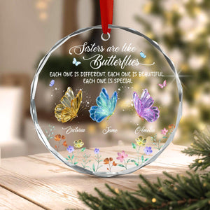 Custom Sisters Butterfly Ornament, Personalized Friendship Christmas Gift feb336fa-2921-44db-abc1-f9f1cad830ab-5.jpg
