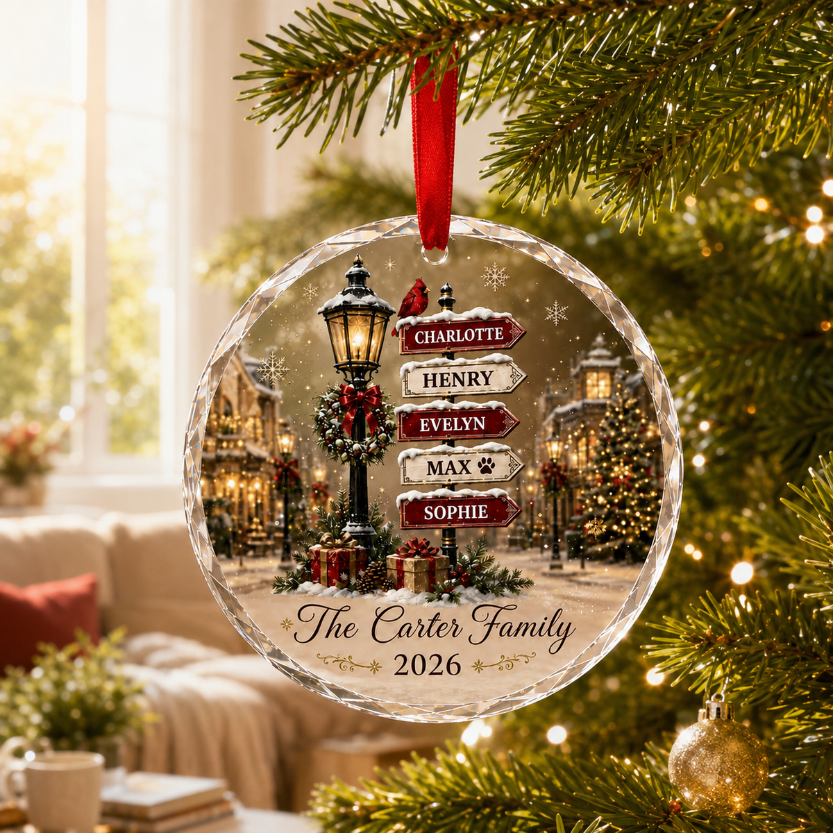 Personalized Family Christmas Ornament, Custom Name Crystal Glass Ornament, Family Christmas Keepsake, Snowy Village Holiday Gift 2026 febf0aa3-75cb-45e1-b516-a5c2e5ea597b-593a0cb5-6109-4d16-a6f8-6c74e84a0ba0.png