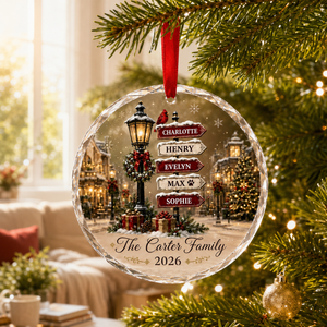 Personalized Family Christmas Ornament, Custom Name Crystal Glass Ornament, Family Christmas Keepsake, Snowy Village Holiday Gift 2026 febf0aa3-75cb-45e1-b516-a5c2e5ea597b-593a0cb5-6109-4d16-a6f8-6c74e84a0ba0.png