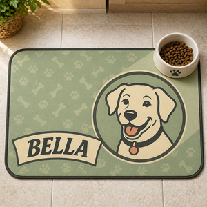 Personalized Pet Feeding Placemat – Retro Bones Badge - Personalized Placemat fececc89-9eed-4660-9bca-64a26590a081.png