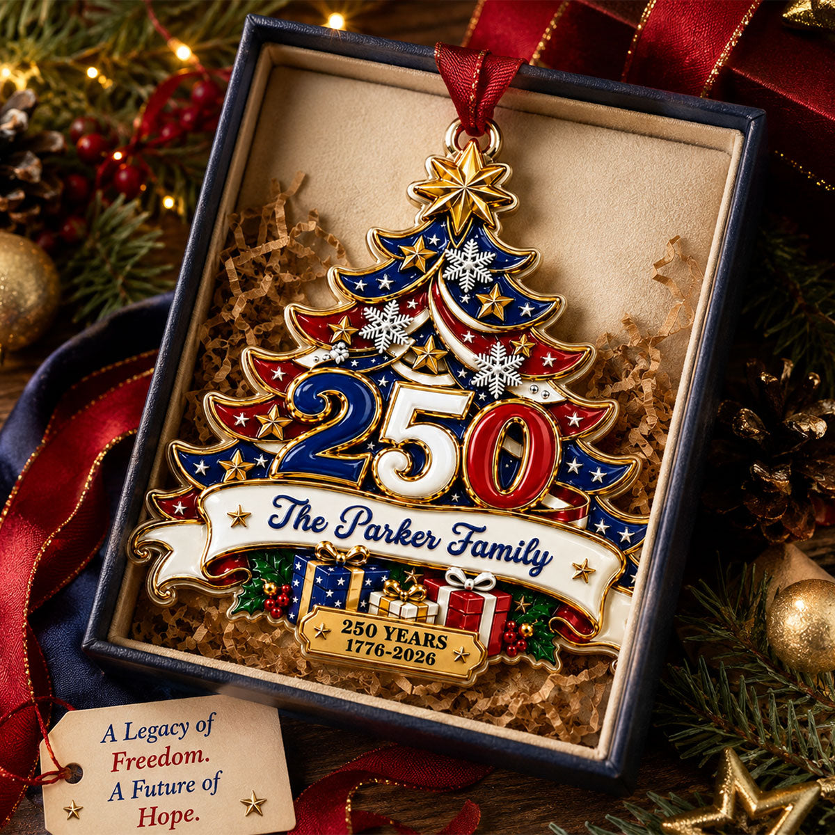 Personalized US 250th Anniversary Ornament - Real 3D Raised Ornament fed1a60d-ef93-4e7f-9156-02b65a177291-3-12-.jpg