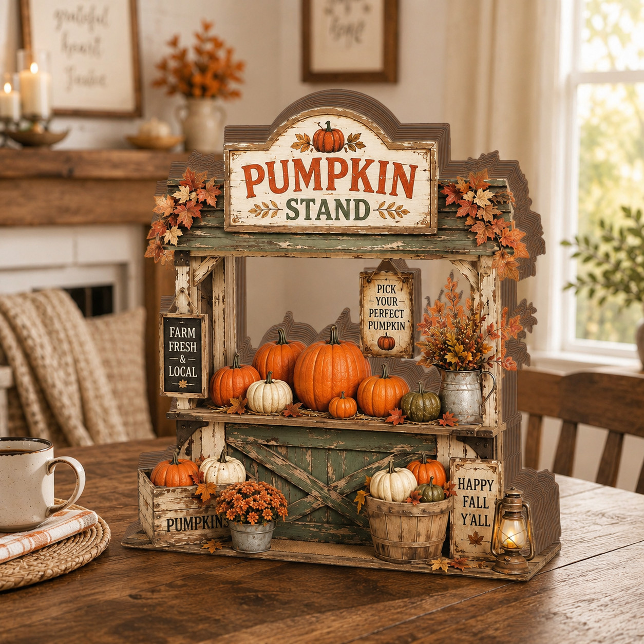 Pumpkin Stand 2D FLAT Wooden Block, Rustic Fall Shelf Sitter, Autumn Farm Market Decor, Pumpkin Patch Sign, Harvest Tiered Tray Decor fed8f144-6ab1-40a9-bc83-21bb3f87604e-banner-1.png