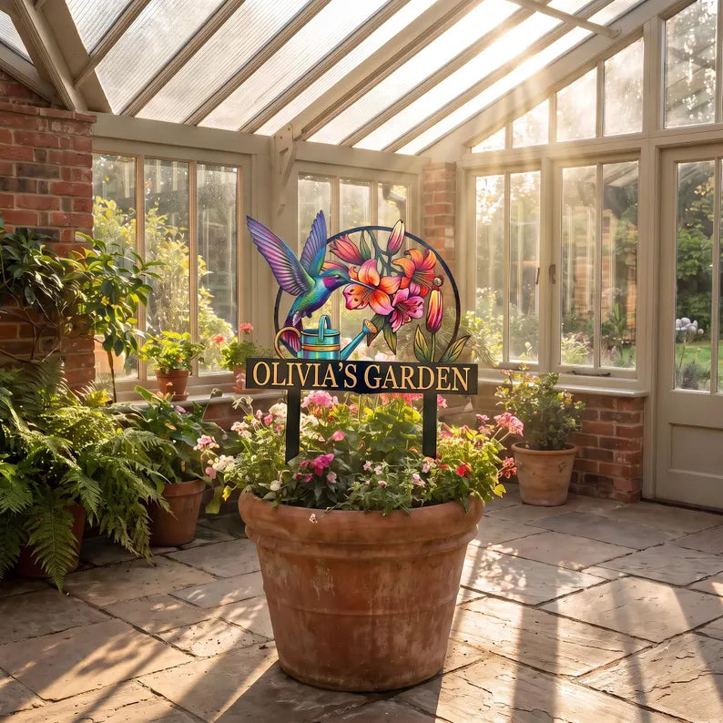 Personalized Garden Name Sign, Custom Family Yard Stake, Hummingbird Metal Garden Art, Floral Outdoor Decor fee8b786-4002-4ce2-8c3a-87a277d10330-dfgerre-2-.webp