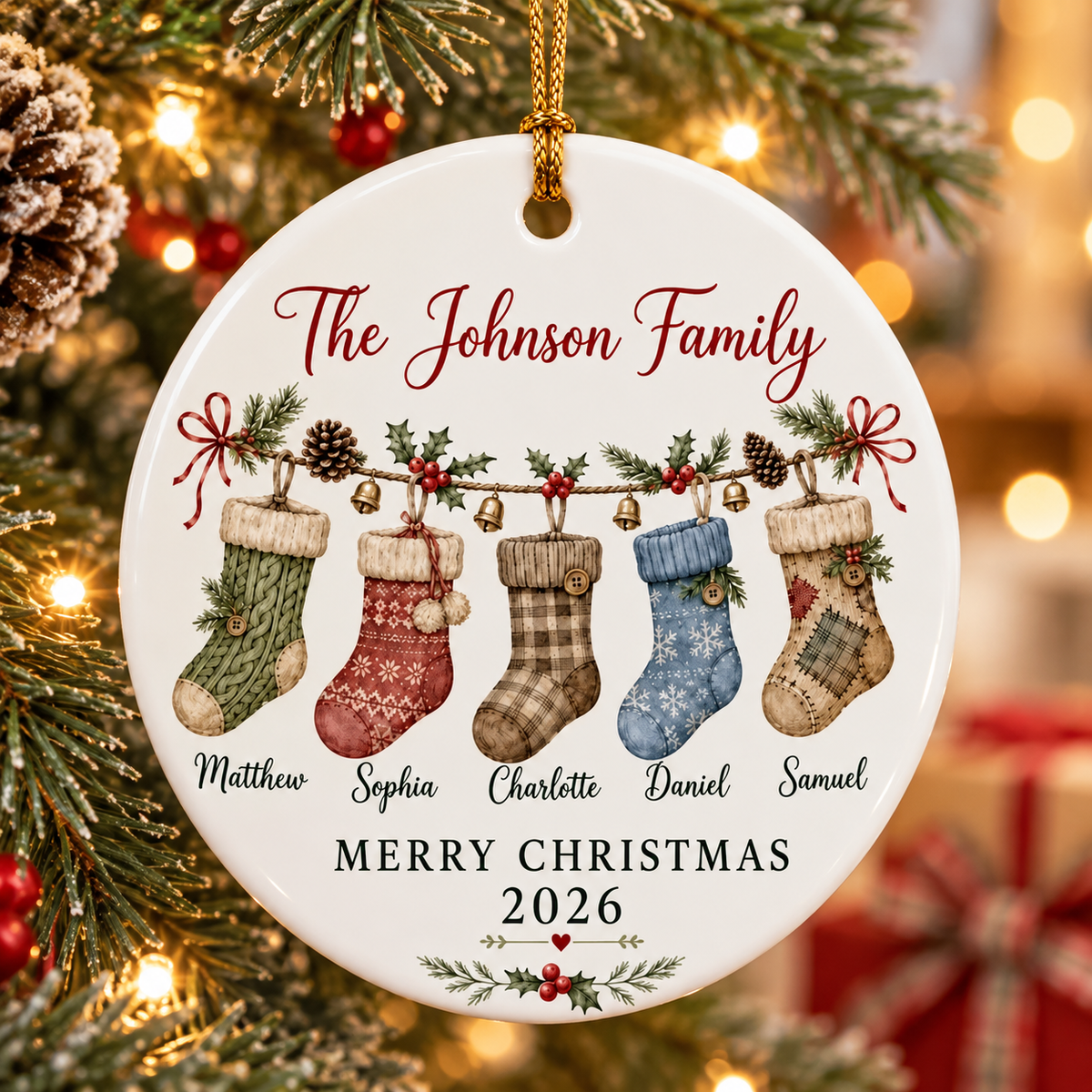 Personalized Family Name Ornament, Custom Family Christmas Ornament 2026, Personalized Stocking Ornament, Family Keepsake Gift fef77309-0061-4664-9492-70ddb24d77a5-b252edd3-5eed-42cc-af65-f17349afc4b2.png