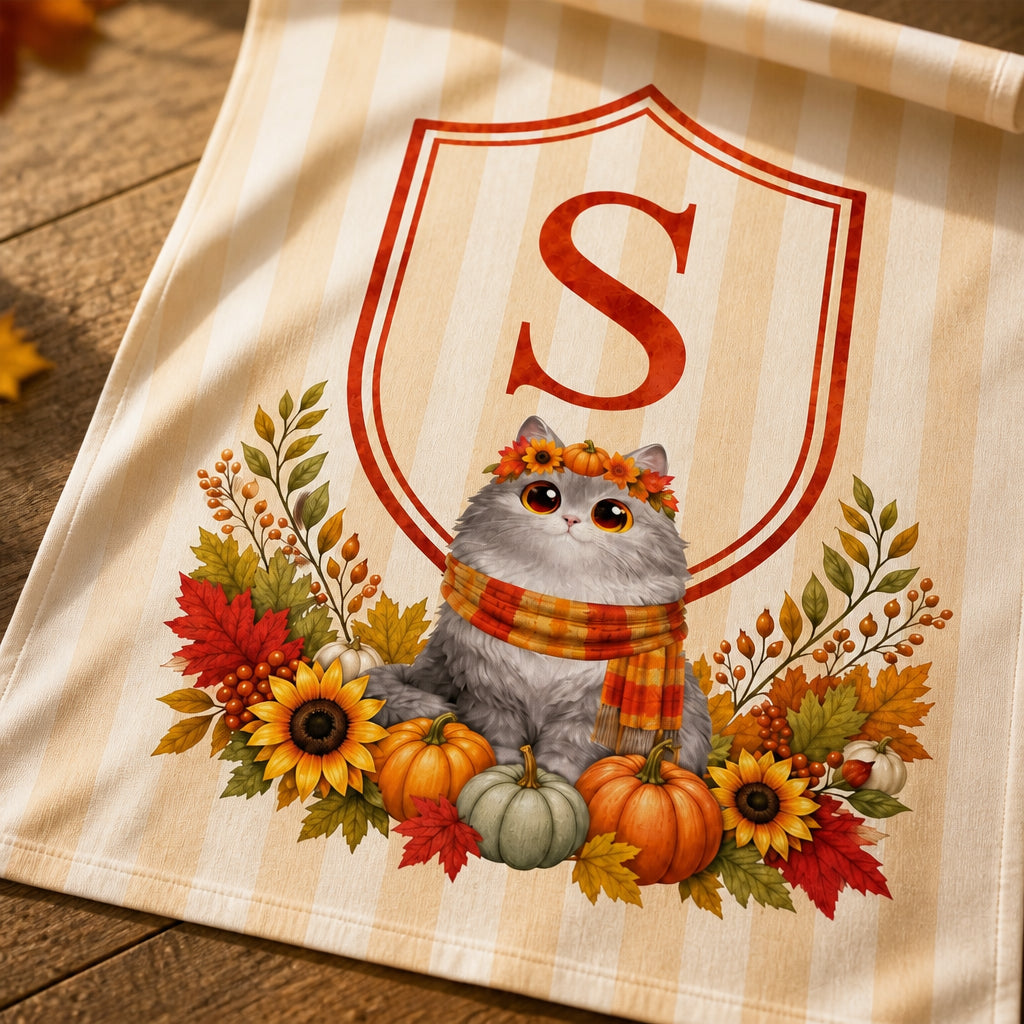 Autumn Cat Monogram Garden Flag - Personalized Family Flag feff3bbe-7bd6-4af2-8cc0-c995ae8aa229.jpg