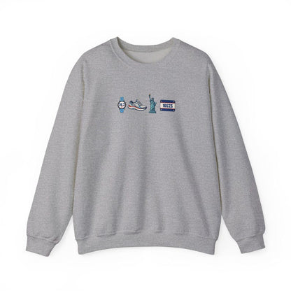 Personalized NYC Running Sweatshirt, Custom Race Bib 26.2 Runner Shirt, New York Finisher Gift, Running Crewneck, Marathon Gift Ideas ff0dba52-fabf-439e-b575-d5e530521039-95.jpg