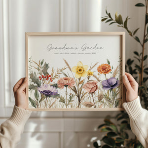 Personalized Family Birth Flower Print | Custom Family Name Sign | Birth Month Flower Bouquet with Kids Names | Family Wall Art Gift ff0ee5f6-a44e-4e87-b384-180fbf392592-4.jpg