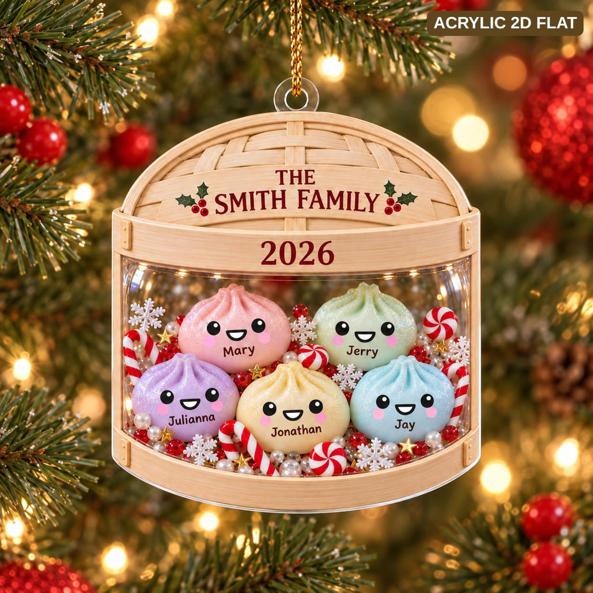 Personalized Glitter Dumpling Ornament, Family Squishy Style Christmas Ornament, Custom Family Ornament, Kids Christmas Gift ff20954f-faf7-48db-8db3-b412eabc4158-2.jpg