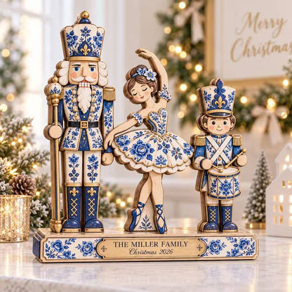 Custom Nutcracker Christmas Wooden Decor, Personalized Family Name Ballet Keepsake, Holiday Tabletop Christmas Decor, Nutcracker Lover Gift ff2a4826-58f2-4768-9384-cad6f6e0fe0a-gfhrty-2-.jpg