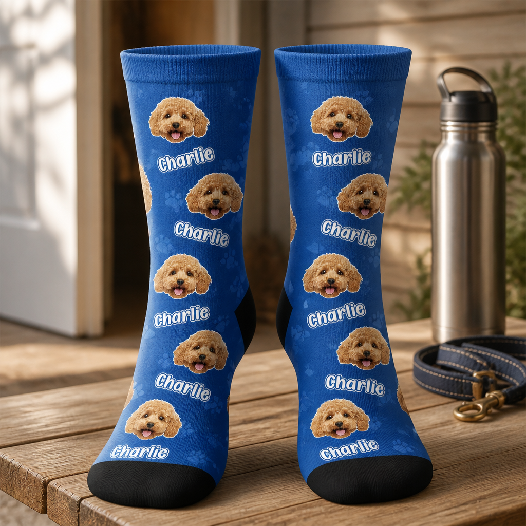 Custom Pet Face + Name Pattern Crew Socks - Personalized Socks - All over printed ff480657-2a2d-4125-8e36-27812690ae6f.png