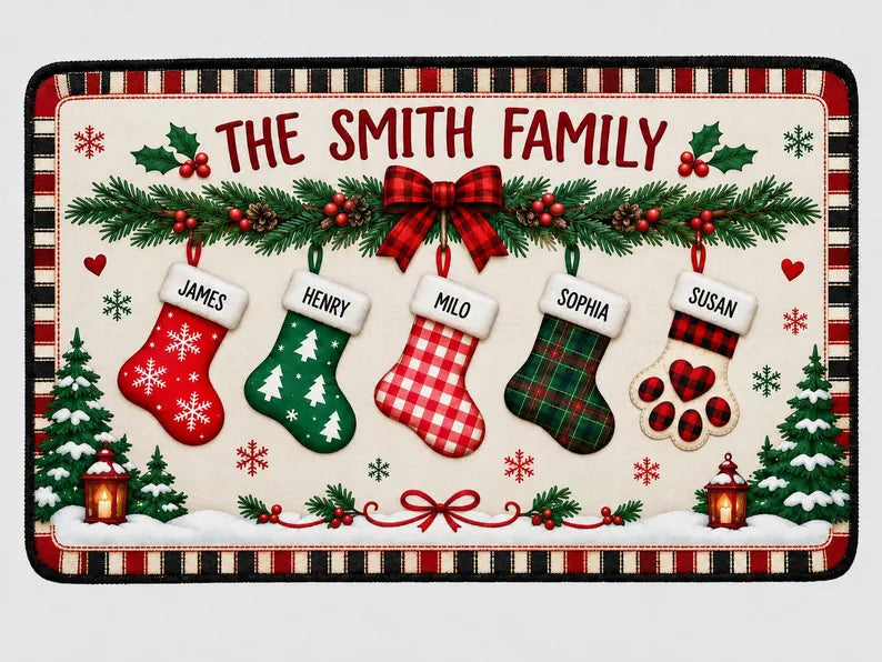 Personalized Christmas Stocking Family Rug, Custom Names Holiday Mat for Grandparents, Christmas Gift for Family, Entryway Decor ff56dfd4-69fb-43b1-a9cd-d5d63d1d9fc2-ghjgh-4-.webp