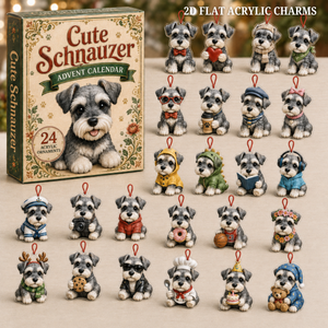 Cute Schnauzer Advent Calendar 2026 - 24-Day Festive Countdown, Acrylic Charms Blind Box - Gift For Schnauzer Lovers ff6b9586-ee0b-4dcf-bd27-90d964d034cc-text-schnauzer.png
