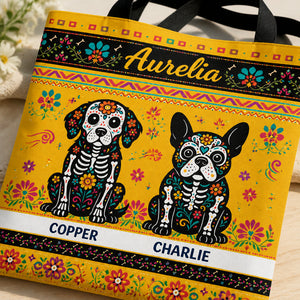 Sugar Skull Dogs Personalized Photo Tote - Personalized AOP Tote ffa9b29b-d64e-4f77-9ca7-535d520e18e5.jpg
