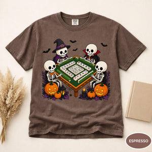 Comfort Colors Halloween Mahjong Shirt, Halloween Skeleton Mahjong Tee, Mahjong Lover Shirt, Mahjong Lover Gift, Funny Mahjong Lover Shirt fffec6be-bb8b-415e-8524-54675c6bb90f-9.jpg