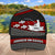 Hooked On Fishing Papa Dad Metal Printed Personalized Classic Cap