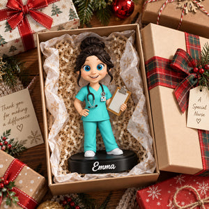 To My Favorite Nurse, Personalized 3D Figurine, GIft for Nurses