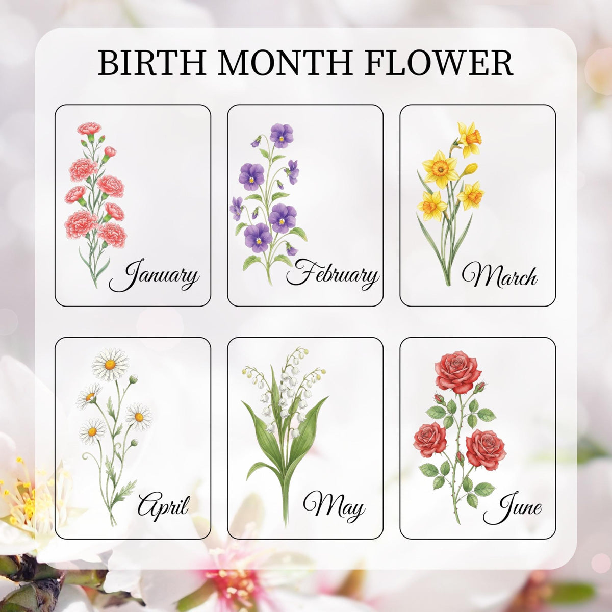 Sister Gifts Personalized Birth Month Flower Mason Jar Night Light, Gift For Sisters, Besties, Siblings