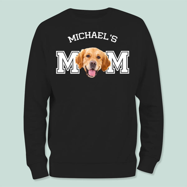 Personalized Photo Dog Cat Mom/Dad For Dog Lovers T-Shirt, Mother's Day Gift
