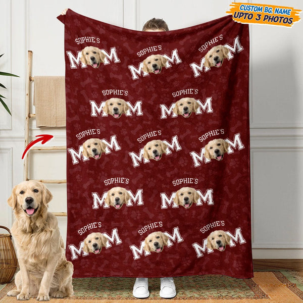 Custom Photo Dog Dad Dog Mom Pet Lover Blanket