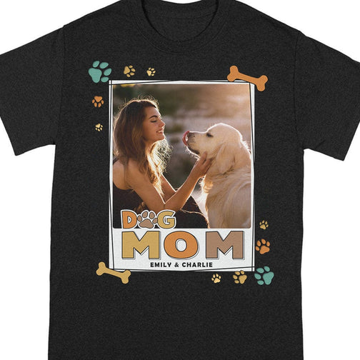Custom Photo My Kids Have Four Feet For Pet Lovers Shirt, Gift For Dog Dad/Mom