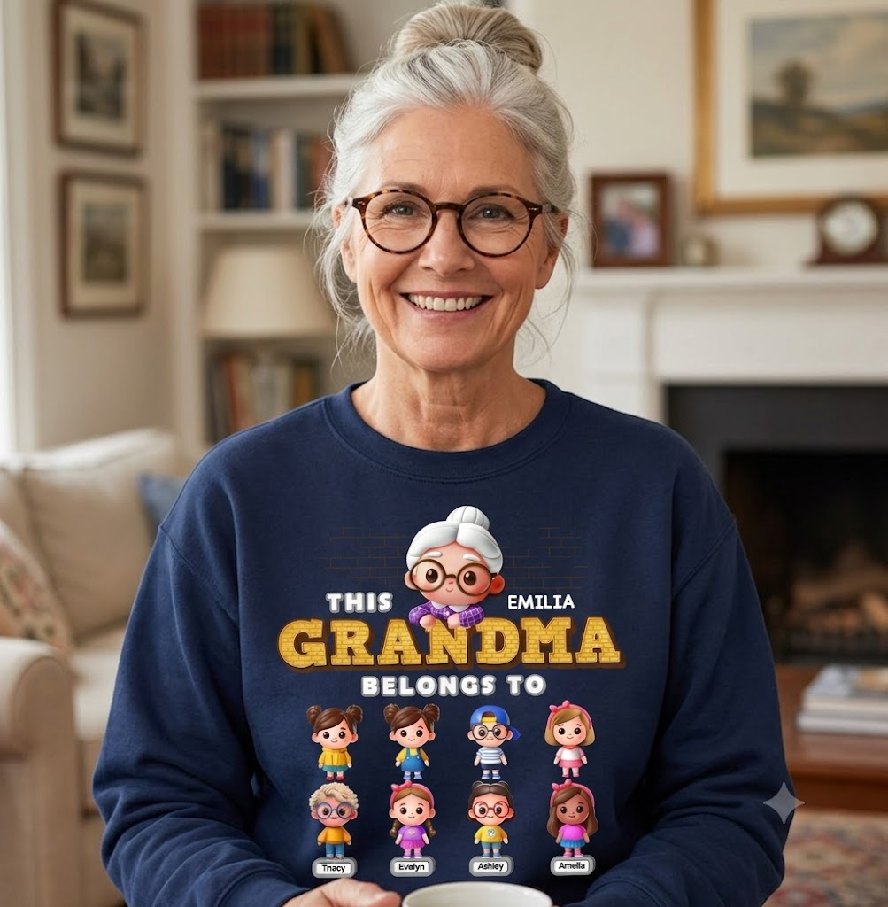 Personalized This Grandpa Belongs To Shirt - Hoodie - Sweatshirt