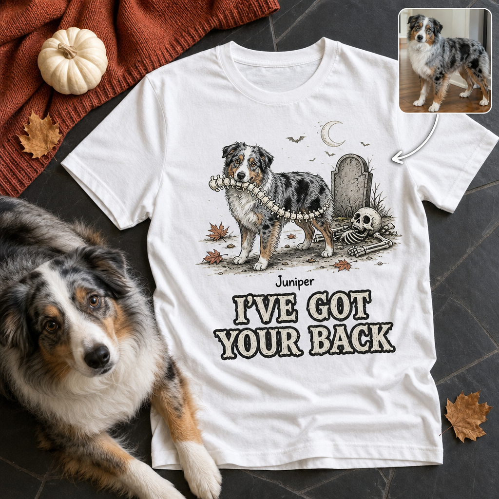 I've Got Your Back – Personalized Photo T-shirt – Halloween Gift hero-6a7ad17fdde4423b2e0a69aa.png