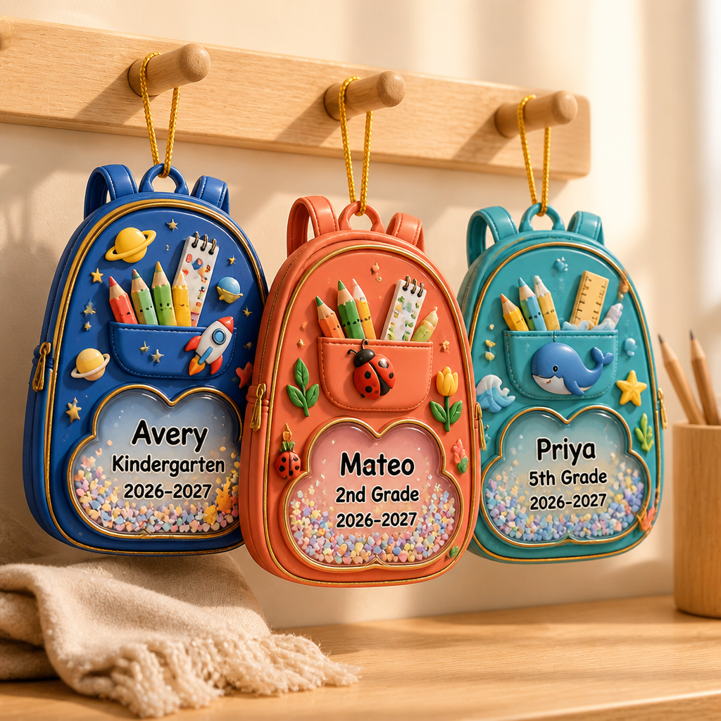 Avery Kindergarten 2026-2027 – Personalized Custom Shape Wood and Acrylic Ornament – Christmas Gift hero-6a9a44cbb010036f55c5e447.png