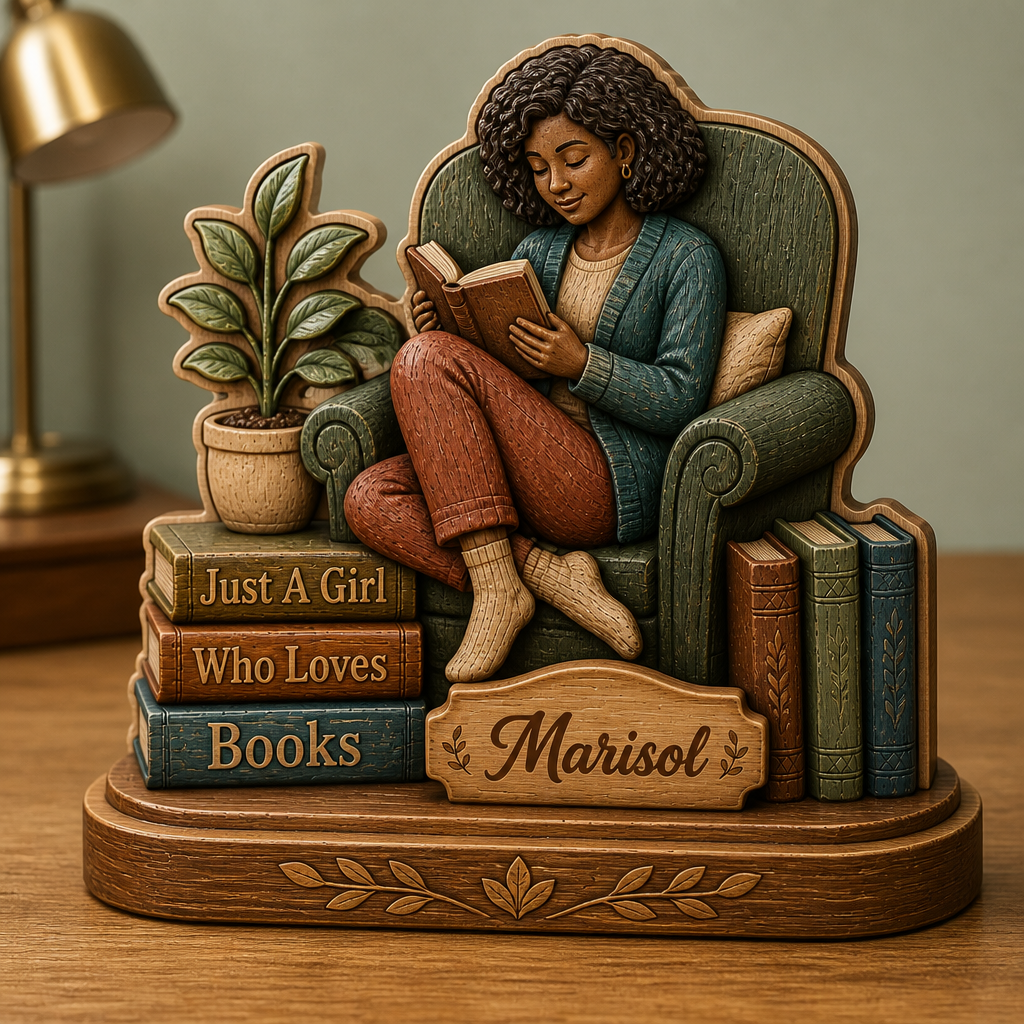 Just A Girl Who Loves Books – Personalized 2-Layer Standing Wooden Plaque – Reading Lover Gift hero-6a9a72032d01afd238dcfeb5.png