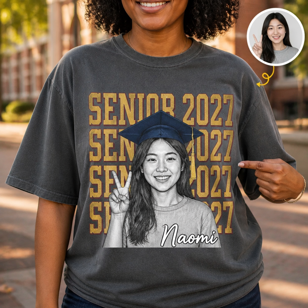 Senior 2027 – Personalized Photo Apparel – Graduation Gift hero-6a9a721a2d01afd238dcfeb9.png
