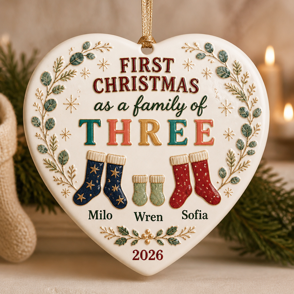 First Christmas – Personalized Ornament – Christmas Gift hero-6a9a72992d01afd238dcfec7.png