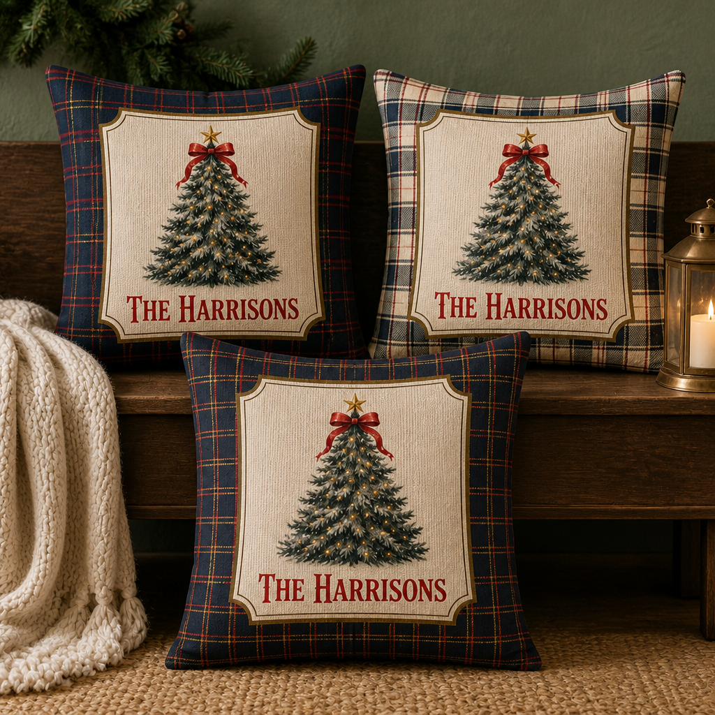 The Harrisons – Personalized Pillow – Christmas Gift hero-6a9b781a77897f749135dc7b.png