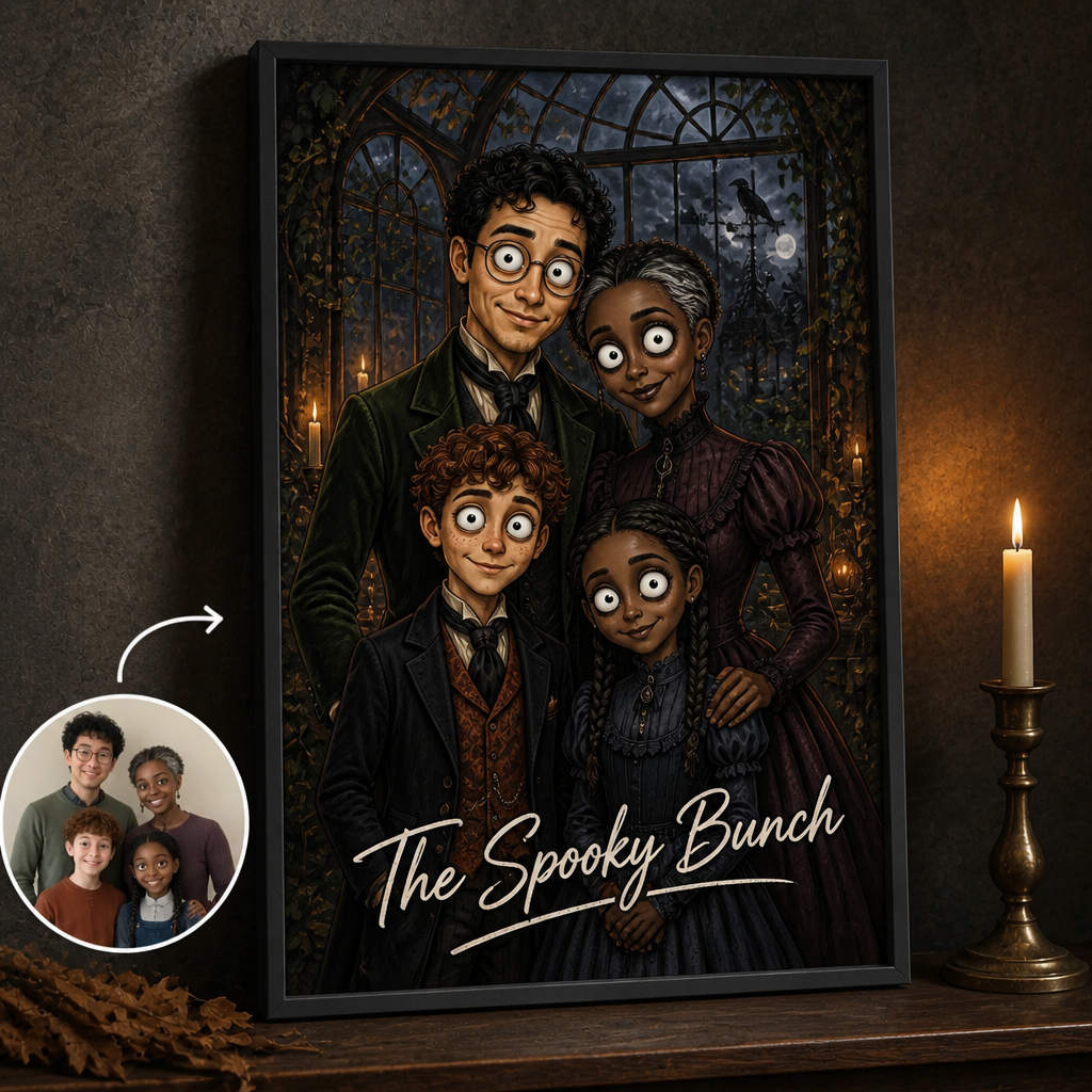 The Spooky Bunch – Personalized Photo Canvas – Halloween Gift hero-6a9b783a77897f749135dc7d.png