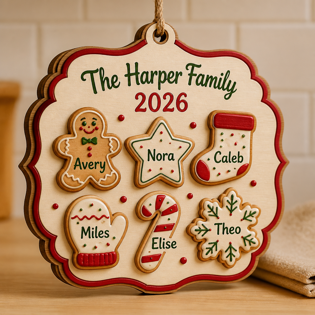The Harper Family 2026 – Personalized 3-Layered Wood Ornament – Christmas Gift hero-6a9b799ca3125b38d225596b.png