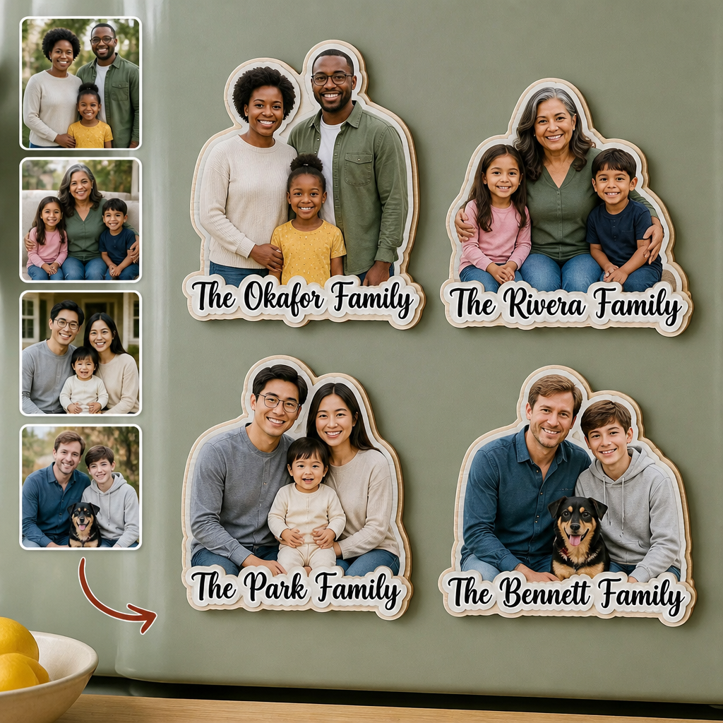 The Rivera Family – Personalized Photo Wood - Acrylic Custom Shape Magnets 2 layer – Couple Gift hero-6a9f761fb497a020d58bbdf5.png