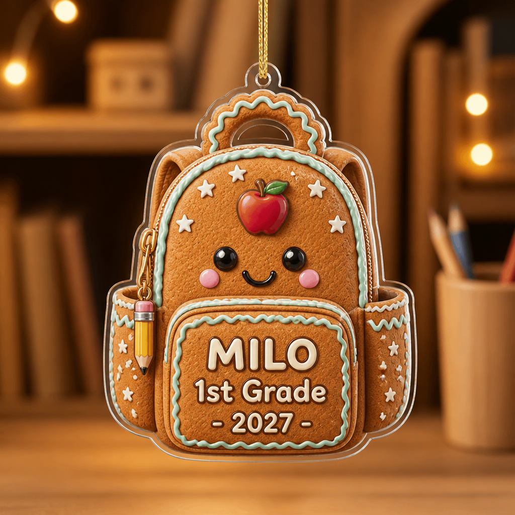 1st Grade - 2026 - – Personalized Personalized 3D Ornament – Back To School Gift hero-6a9f77acb497a020d58bbe0f.png