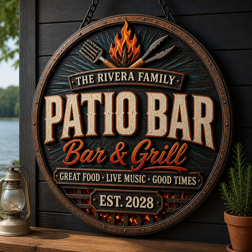 The Rivera Family – Personalized Wood Sign – Summer Gift hero-6a9f78826891185e947fbb2e.png