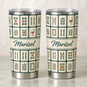 Marisol – Personalized Tumbler – Mahjong Lover Gift hero-6a9fbe00de49497942c8f1ae.png