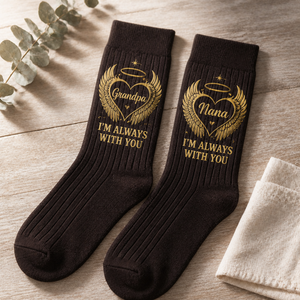 I'm Always with You – Personalized Socks - All over printed – Friend Gift hero-6a9fcbb280da8929c66e445f.png