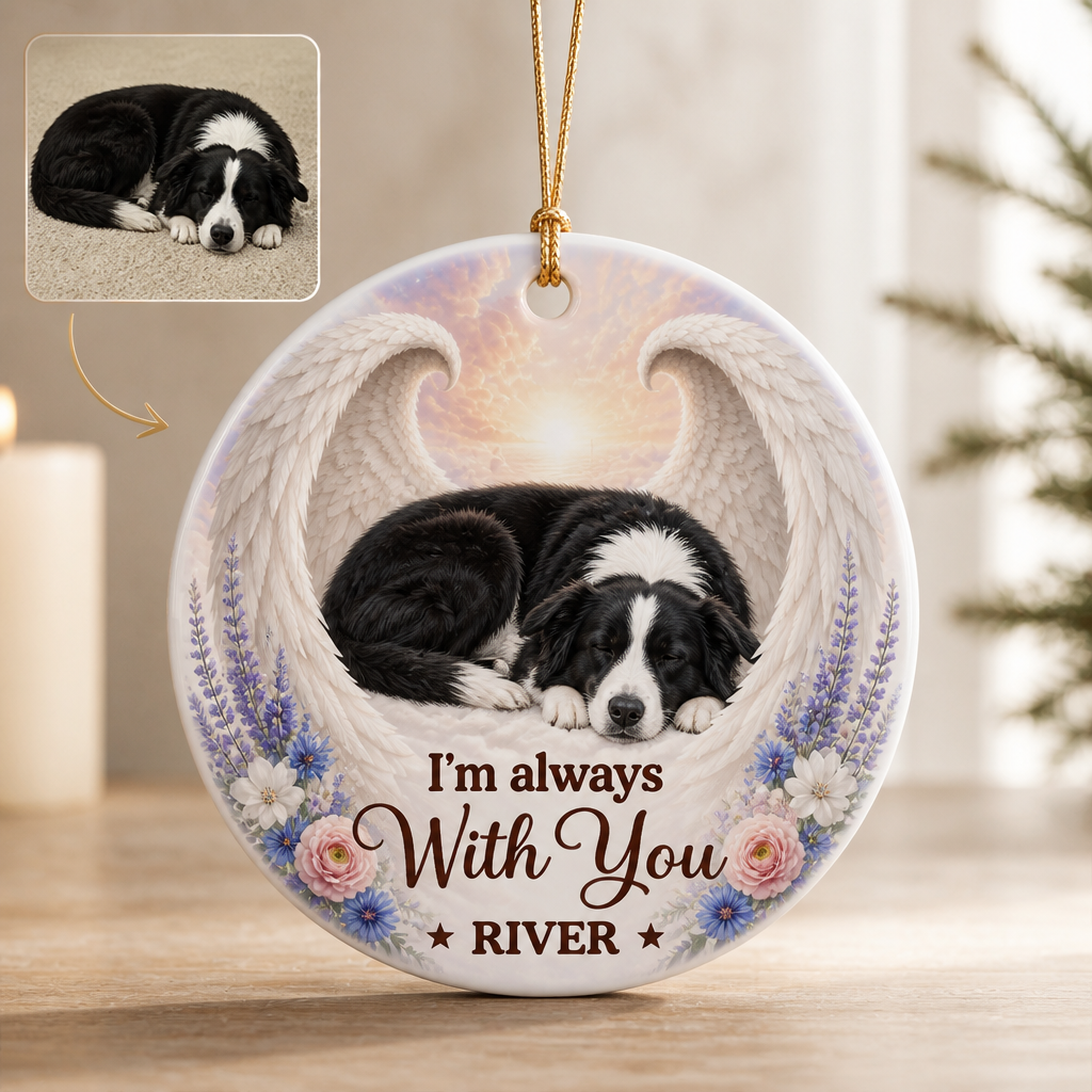 I’m always With You – Personalized Photo Ornament – Memorial Gift hero-6a9fcbdb80da8929c66e4467.png