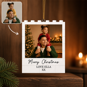 Merry Christmas LOVE ELLA XX – Personalized Photo Shape Ornament – Christmas Gift hero-6aa0cf47a7bbc4d46170802e.png